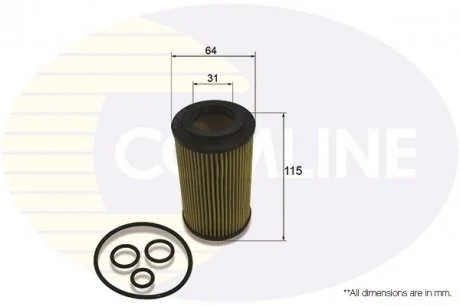 - Фільтр оливи (аналогWL7470/OX153/7D2) Mercedes-Benz C-Class 08->, Cls 11->, E-Class 09->, Glk-Class 08->, S-Class 11->, Sprinter 06->, Viano 10->, Vito 10-> Comline EOF253
