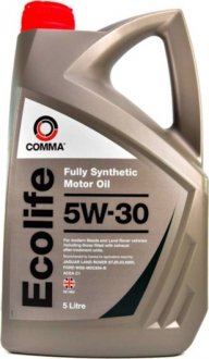 Олія моторна Ecolife 5W-30 (5 л) COMMA ECL5L (фото 1)