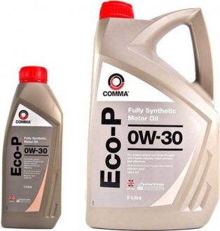 Масло моторное Eco-P 0W-30 (1 л) COMMA ECOP1L