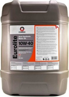 Масло моторное Eurolite 10W-40 (20 л) COMMA EUL20L