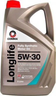 Олія моторна Longlife 5W-30 (5 л) COMMA GML5L