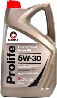 Олія моторна Prolife 5W-30 (5 л) COMMA PRO5L (фото 1)
