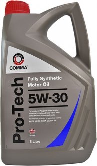 Масло моторное Pro-Tech 5W-30 (5 л) COMMA PTC5L (фото 1)