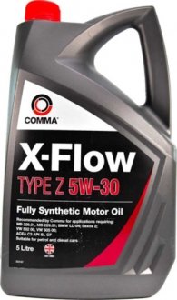 Масло моторне X-Flow Type Z 5W-30 (5 л) COMMA XFZ5L