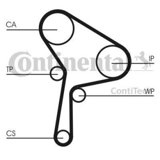 Комплект ГРМ Renault Contitech CT1025WP1