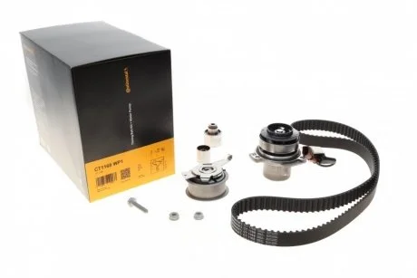 Комплект ременя ГРМ + помпа Contitech CT1168WP1