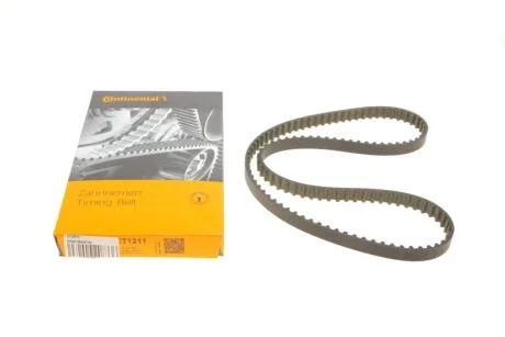 Пасок ГРМ Ford B-Max, C-Max II, Ecosport, Fiesta VI, Fiesta VII, Focus III, Grand C-Max, Mondeo V, Tourneo Connect V408, Tourneo Courier B460, Transit Connect V408 1.0/1.1 02.12- Contitech CT1211