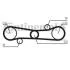 Ремень ГРМ 1.3 8V ar,1.5 8V ar Alfa Romeo 33 83-95 CT654
