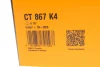 Комплект ГРМ (ремінь + ролик) Contitech CT867K4 (фото 14)