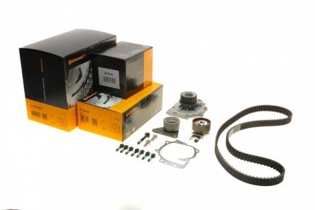 Комплект ГРМ, пас+ролик+помпа Contitech CT 979 WP2 (фото 1)