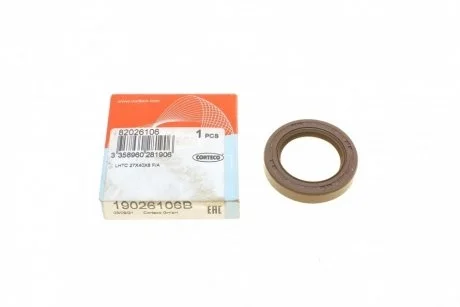 Сальник масл. помпы Honda Accord IV 2.2 90-93/Prelude V 2.2 16V 93-00 CORTECO 19026106B