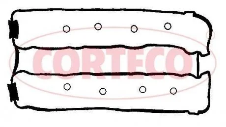 Прокладка, кришка головки циліндра CORTECO 440474P