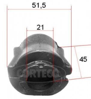 Tuleja stab. BIPPER 1.4 08- QUBO 1.4 08-, NEMO 09- /przєd/ - CORTECO 49371817