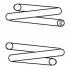 Пружина передняя Opel Astra H 04-10 14.774.204