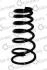 Пружина подвески задняя (кратно 2) Hyundai Accent II (LC) (00-05) 14870731