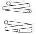 Пружина перед. Toyota Avensis/kombi 1.6/1.8/2.0VVTi 03.03- 14872800