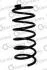 Пружина підвіски передня (кратно 2) VW Golf II/Jetta (14.950.200) CS Germany 14.950.200