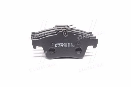 Колодка гальм. FORD FOCUS MAZDA 3,5 OPEL VECTRA C, RENAULT LAGUNA задн. CTR CKMZ-13 (фото 1)