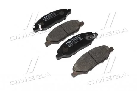 Колодки тормозов NISSAN TIIDA 05 – передн. (выр-во) CTR GK0742