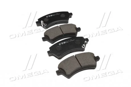 Колодки тормоза TOYOTA COROLLA (E11), COROLLA (E12U, E12J) передн. (выр-во) CTR GK1055