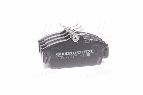 Колодка торм. диск. NISSAN Almera передн. (Intelli) DAFMI / INTELLI D197E