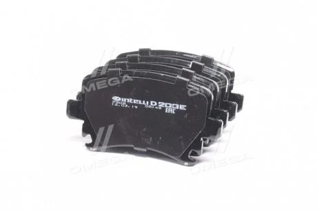 Колодка гальм. диск. SKODA OCTAVIA, VW CADDY задн. (Intelli) DAFMI / INTELLI D203E