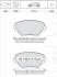 Колодки тормозные дисковые, к-кт. DAFMI / INTELLI D215E (фото 1)