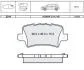 DAFMI INTELLI Тормозные колодки задние HONDA Civic 05 - DAFMI / INTELLI D249E (фото 1)