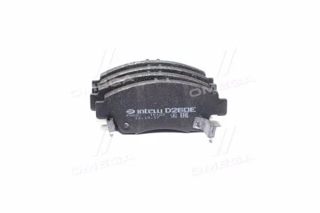 Колодка торм. диск. HONDA CIVIC IV передн. (Intelli) DAFMI / INTELLI D260E