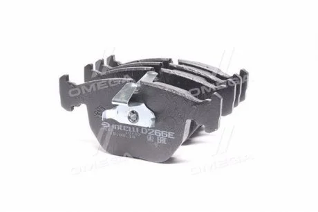 Колодка торм. диск. BMW 5 (E39), 5 TOURING (E39), 7 (E38), X5 передн. (Intelli) DAFMI / INTELLI D266E