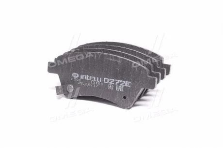 Колодка гальм. диск. FIAT SEDICI,SUZUKI SX4 передн. (Intelli) DAFMI / INTELLI D272E