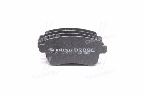 Колодка торм. диск. RENAULT Fluence (2014 -) задн. (Intelli) DAFMI / INTELLI D289E