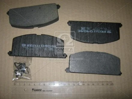 Колодка торм. диск. TOYOTA COROLLA передн. (Intelli) DAFMI / INTELLI D404EI