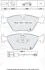 DAFMI INTELLI  Тормозные колодки перед. (с датч.) BMW E34/E36 D494EI