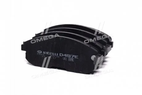 Колодка гальм. диск. NISSAN Maxima передн. (Intelli) DAFMI / INTELLI D497E