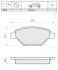 DAFMI INTELLI RENAULT Тормозные колодки дисковые Megane II 1.4 02- DAFMI / INTELLI D516E (фото 1)