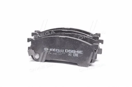 Колодка гальм. диск. MAZDA 626 передн. (Intelli) DAFMI / INTELLI D594E