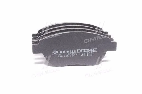 Колодка торм. диск. CITROEN C3, C4, PEUGEOT 207, 307 передн. (Intelli) DAFMI / INTELLI D934E