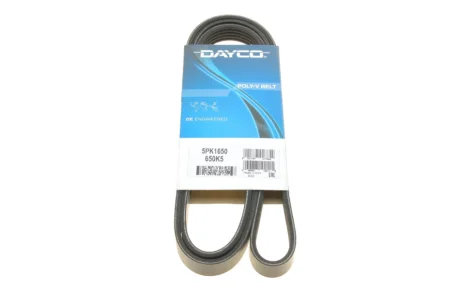 Ремень поликлин. DAYCO 5PK1650