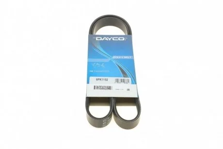 Ремень поликлин. DAYCO 6PK1152
