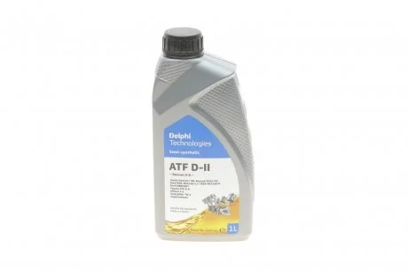 Олія трансмісійна ATF D-II 1л Delphi 28236333 (фото 1)