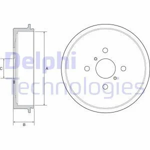 Bъben ham. YARIS Delphi BF552