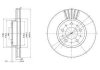 VOLVO Диск тормозн.передн.850-940,S70,V70,XC70 Delphi BG2841C (фото 1)