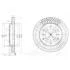 Диск тормозной MITSIBISHI Pagero "F D=290mm "99-06 BG3812