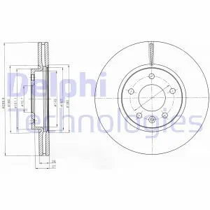 Tarcza ham. CHEVROLET/VAUXHALL CRUZE, ORLANDO, TRACKER, VOLT/AMPERA, ASTRA, Z Delphi BG4278C