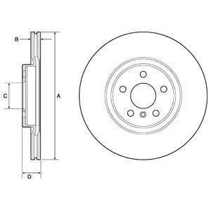 Tarcza ham... Delphi BG4780C