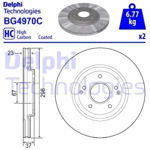 Tarcza ham. SSANGYONG TIVOLI, XLV Delphi BG4970C (фото 1)