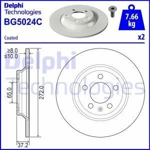 Tarcza ham. AUDI/VW Ty? 11/2017> Delphi BG5024C