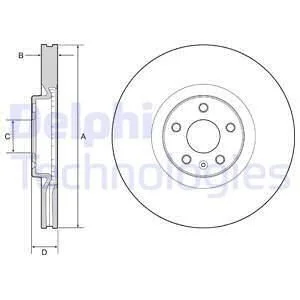 Tarcza ham. VOLVO S90, V90, XC60 Delphi BG9231C