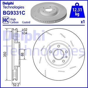 Гальмівні диски Delphi BG9331C